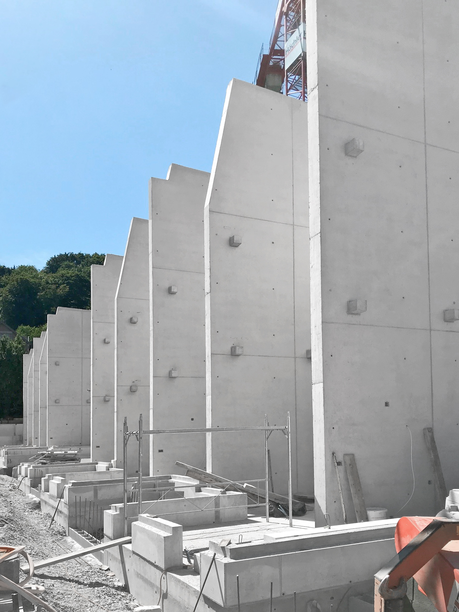 Extension to the Zurich arthouse using MEVA formwork to achieve fair faced concrete construction