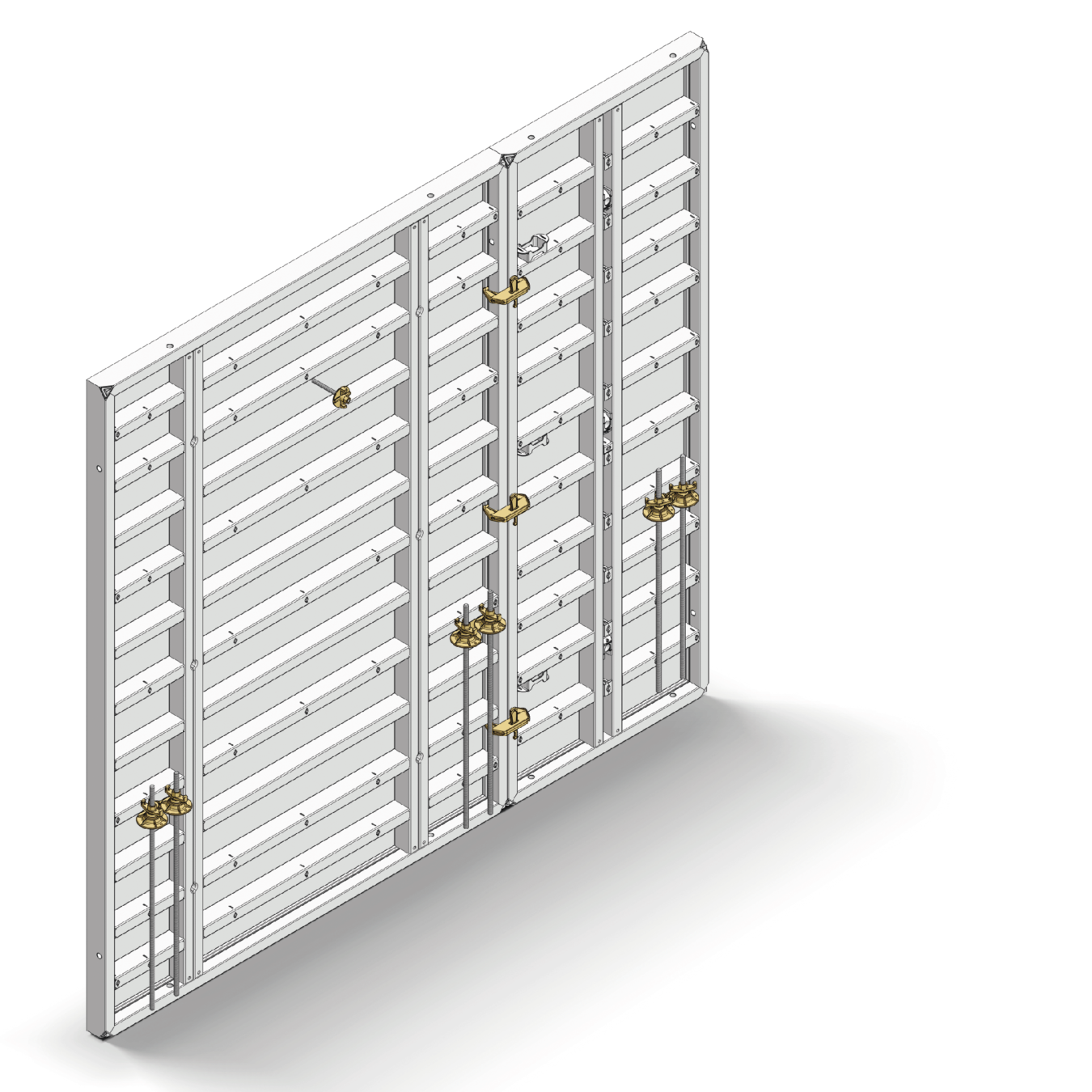 Illustration of formwork panels to show MEVA's Mammut 350 product