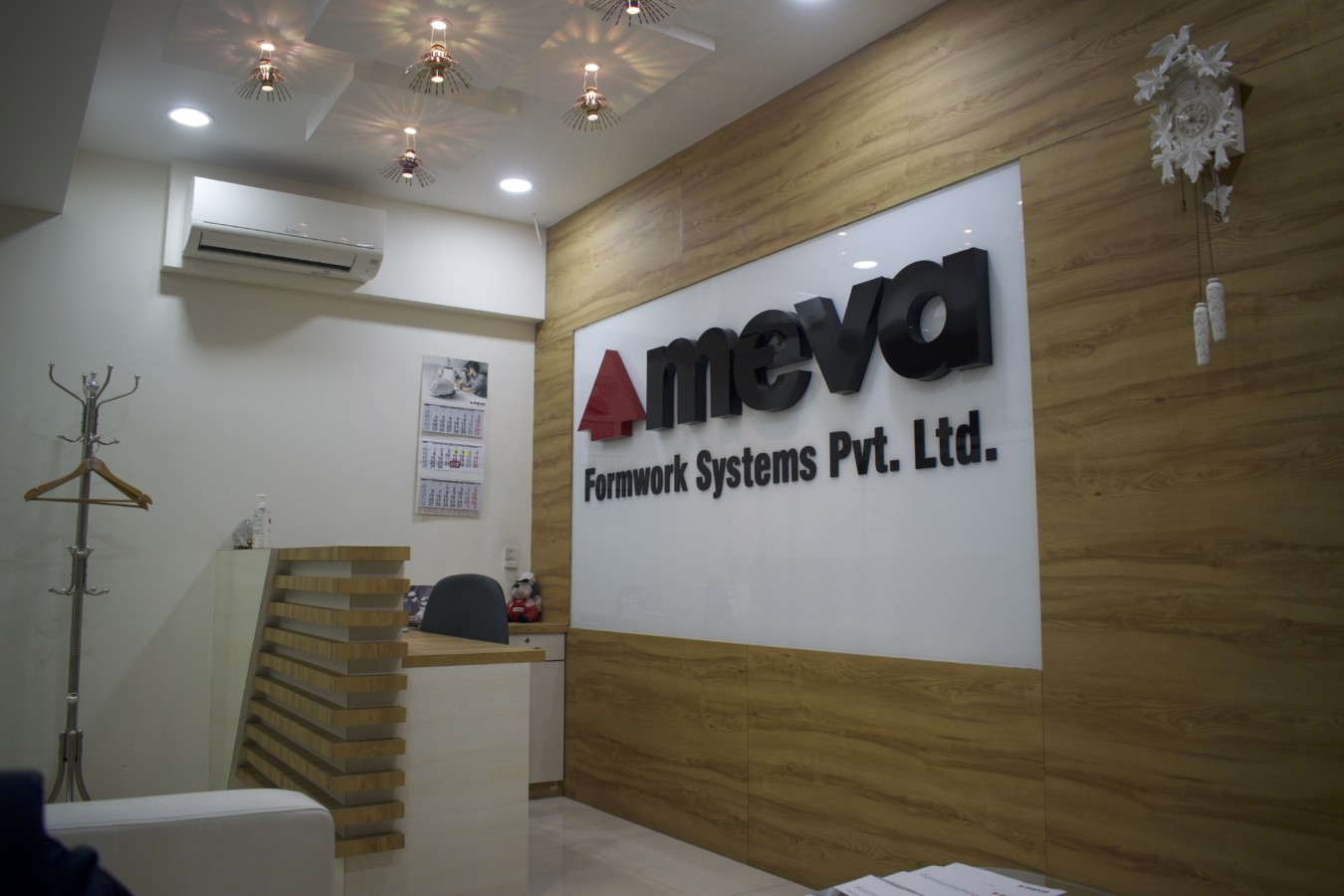 MEVA Formwork Systems India Office reception
