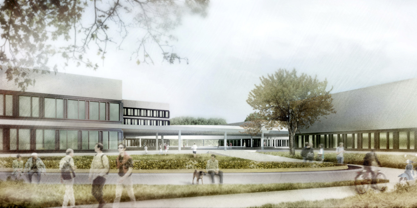 Projects-Archive-College-Front-View