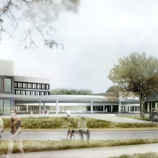 Projects-Archive-College-Front-View